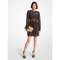 MICHAEL Michael Kors Leopard Corded Lace Mini Dress