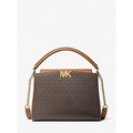 MICHAEL Michael Kors Karlie Medium Logo Satchel