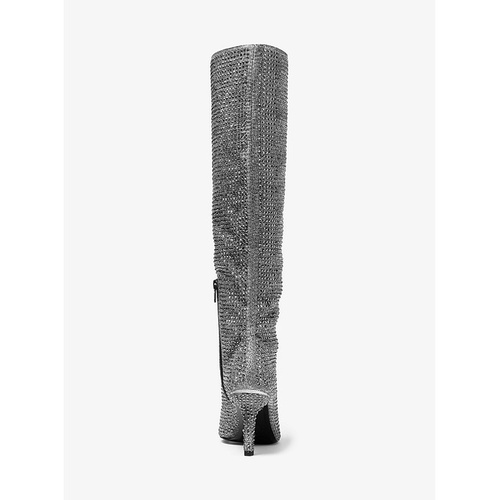 마이클코어스 MICHAEL Michael Kors Katerina Crystal-Embellished Knee-High Boot