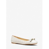 MICHAEL Michael Kors Andrea Logo Ballet Flat