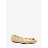 MICHAEL Michael Kors Fulton Logo Embossed Faux Leather Moccasin