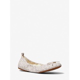 MICHAEL Michael Kors Juliette Logo Ballet Flat