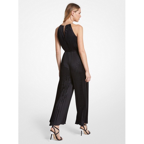 마이클코어스 MICHAEL Michael Kors Satin Halter Jumpsuit