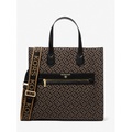 MICHAEL Michael Kors Kempner Large Logo Jacquard Tote Bag