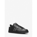 Michael Kors Mens Keating Studded Leather Sneaker