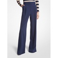 MICHAEL Michael Kors Crepe Wide-Leg Pants