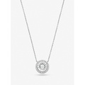 Michael Kors Precious Metal-Plated Sterling Silver Pave Halo Necklace