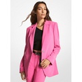 MICHAEL Michael Kors Crepe Boyfriend Blazer