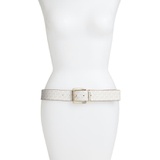 MICHAEL Michael Kors Reversible Logo Belt_VANILLA