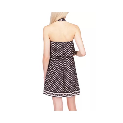마이클코어스 Womens Dot Mix Print Halter Dress