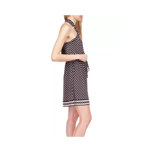 마이클코어스 Womens Dot Mix Print Halter Dress