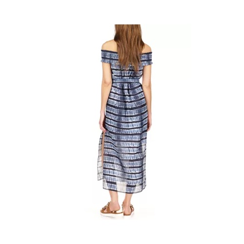 마이클코어스 Womens Shibori Stripes Maxi Dress