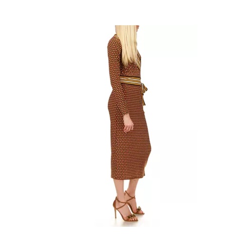 마이클코어스 Womens Border Midi Skirt