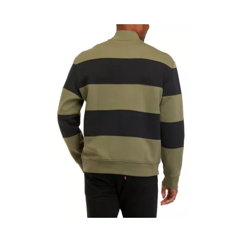 마이클코어스 Stripe Quarter Zip Sweatshirt