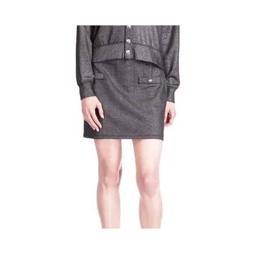 마이클코어스 Womens Button Pocket Mini Skirt
