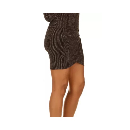 마이클코어스 Womens Sparkle Shirred Wrap Skirt