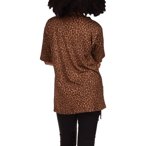 마이클코어스 MICHAEL Michael Kors Cheetah Lace-Up Tunic