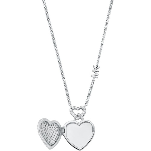 마이클코어스 Michael Kors Love Sterling Silver Pendant Necklace