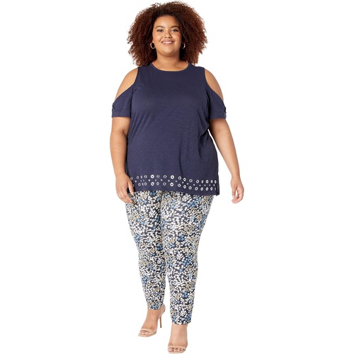 마이클코어스 MICHAEL Michael Kors Plus Size Mod Garden Pull-On Leggings