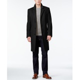 Michael Kors Mens Madison Wool Blend Modern-Fit Overcoat