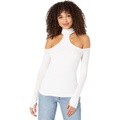 Michael Lauren Levon Mock Neck Top