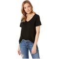 Michael Stars Skyler Ultra Jersey Relaxed V-Neck Tee