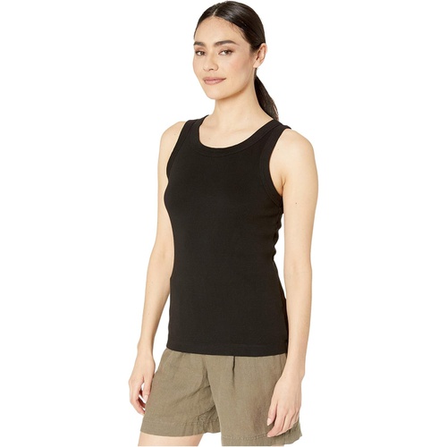  Michael Stars Paloma 1x1 Cotton Wide Binding Tank Top