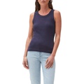 Michael Stars Paloma 1x1 Cotton Wide Binding Tank Top