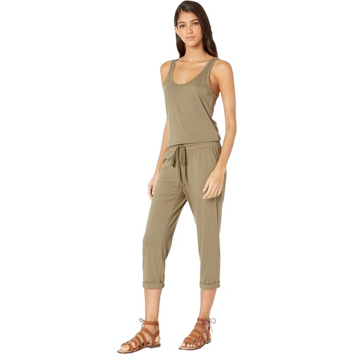  Michael Stars Theo Cotton Modal Tank Jumpsuit