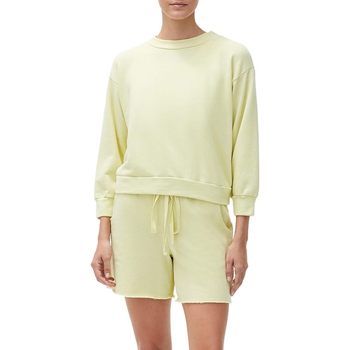  Michael Stars Sia Crop Sweatshirt in Hermosa French Terry