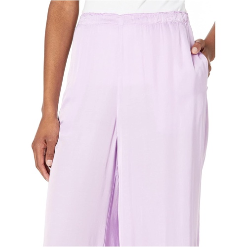  Michael Stars Viv Washed Satin Wide Leg Pants