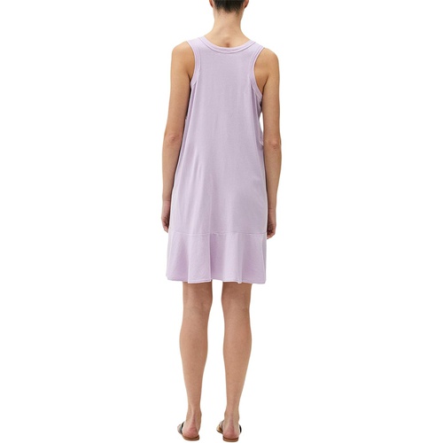  Michael Stars Jasmine Cotton Modal Swing Dress with Asymmetrical Hem