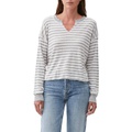 Michael Stars Striped Thermal Delia Boxy Top