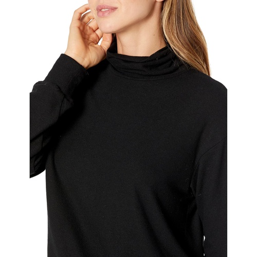  Michael Stars Madison Brushed Jersey Mimi Turtleneck Pullover