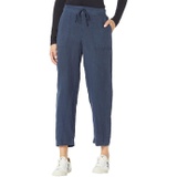 Michael Stars Pepper Woven Linen Pull-On Pants with Drawstring