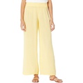 Michael Stars Susie Double Gauze Smocked Wide Leg Pants