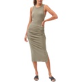 Michael Stars Wren Ultra Rib Midi Dress with Slit