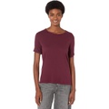 Michael Stars Sloan Rolled Sleeve Crew Neck Tee