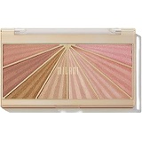 Milani Luminoso Glow Shimmering Face Palette (0.37 Ounce) Cruelty-Free Highlighter Palette - Shape, Contour & Highlight Face with 8 Shimmer Shades
