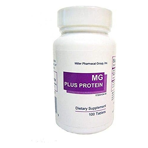  Mg Plus Protein Mg Plus Protein Miller, 100 tabs 133Mg (Pack of 3)