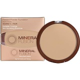 Mineral Fusion Pressed Powder Foundation, Warm 1 , 0.32 Ounce