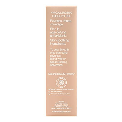  Mineral Fusion Liquid Foundation, Warm 2, 1 Fl Ounce