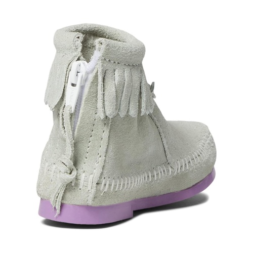 미네통카 Minnetonka Kids Back Zip Boot (Little Kid/Big Kid)