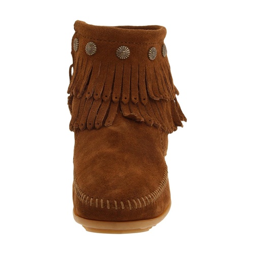 미네통카 Minnetonka Double Fringe Side Zip Boot