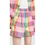 Mira Mikati Neon Bermuda Shorts