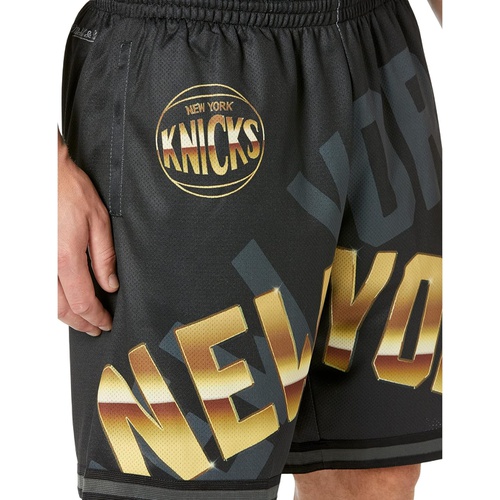  Mitchell & Ness NBA Big Face 4.0 Fashion Shorts Knicks
