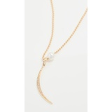 Mizuki 14k Pearl Pendant Necklace