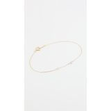 Mizuki 14k Chain Bracelet with Pearls