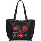Montana West Wrangler Embroidered Aztec Tote