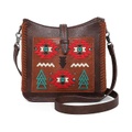 Montana West Wrangler Embroidered Aztec Crossbody
